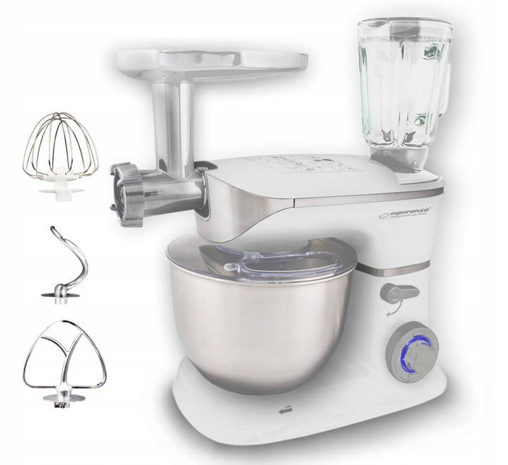 Кухонный комбайн Esperanza EKM025 Cooking Master 5L Планетарный Тестомес-Мясорубка- Блендер
Кухонный комбайн Esperanza EKM025 Cooking Master 5L Планетарный Тестомес-Мясорубка- Блендер