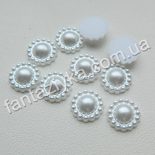 Жемчужная серединка Солнышко 10мм, белый цвет
Жемчужная серединка Солнышко 10мм, белый цвет