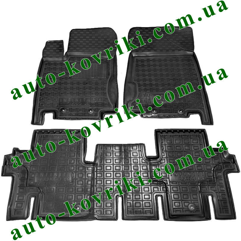 Резиновые коврики в салон Infiniti QX60 (L50) 2012-2020 (5мест) (Avto-Gumm), Черный
Резиновые коврики в салон Infiniti QX60 (L50) 2012-2020 (5мест) (Avto-Gumm), Черный
