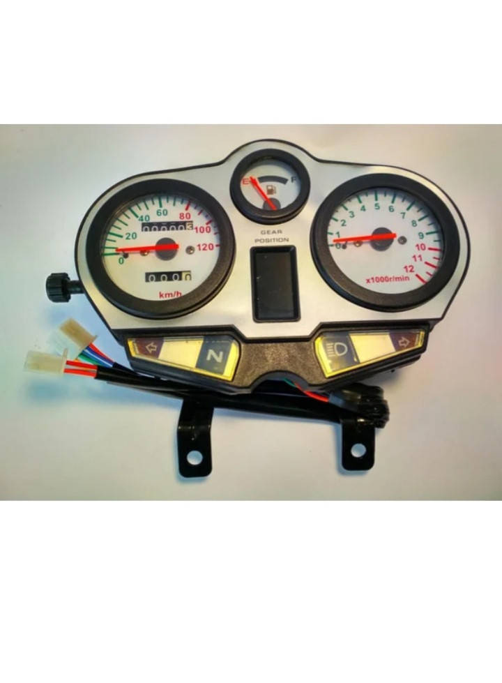 Спидометр Defiant , 120 км/ч, тахометр электронный.
Спидометр Defiant , 120 км/ч, тахометр электронный.