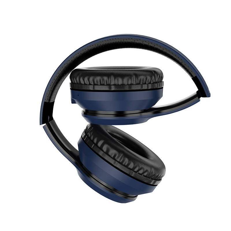 Беспроводные накладные полноразмерные Bluetooth наушники-гарнитура с микрофоном Hoco W28 Синие, Синий
Беспроводные накладные полноразмерные Bluetooth наушники-гарнитура с микрофоном Hoco W28 Синие, Синий