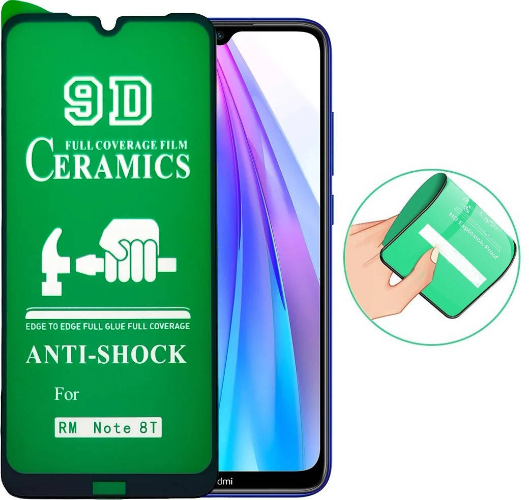 Гибкое защитное стекло для Xiaomi Redmi Note 8T черное на весь экран клей по все поверхности, Черный
Гибкое защитное стекло для Xiaomi Redmi Note 8T черное на весь экран клей по все поверхности, Черный