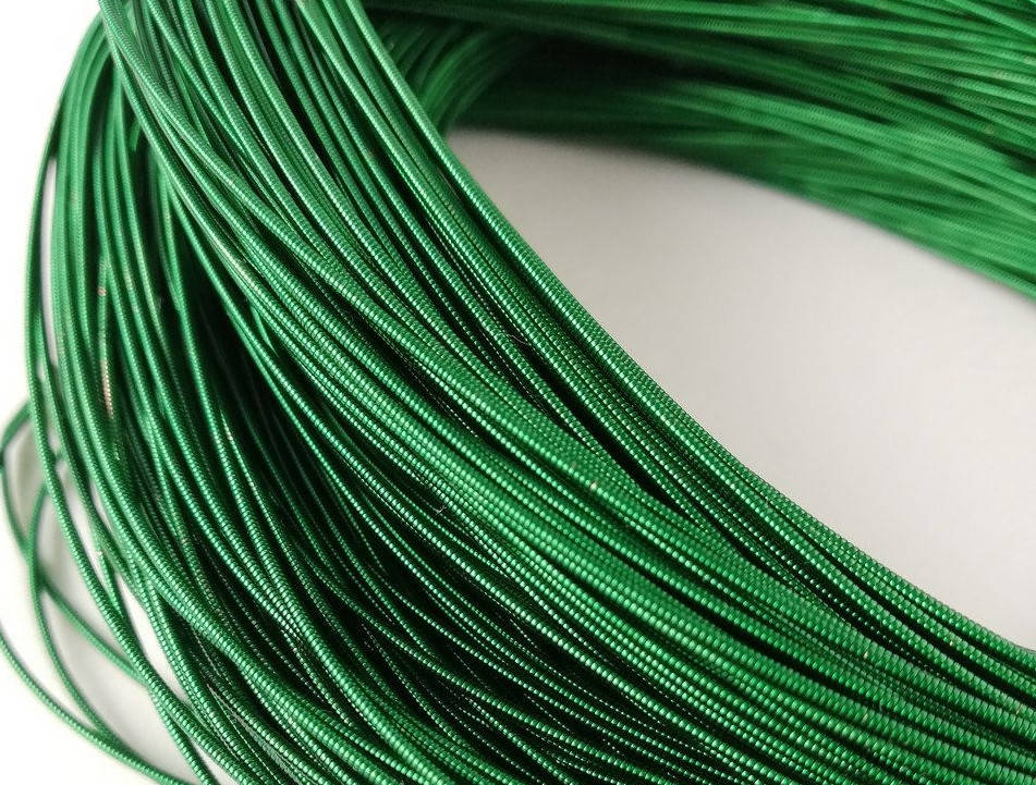 Канитель жорстка 1 мм Green Індія 1 метр 
Канитель жорстка 1 мм Green Індія 1 метр
