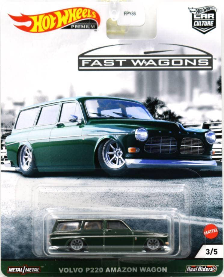 Машинка Hot Wheels Premium - Volvo P220 Amazon Wagon - 2021 Fast Wagons - Car Culture - Real Riders. Mattel
Машинка Hot Wheels Premium - Volvo P220 Amazon Wagon - 2021 Fast Wagons - Car Culture - Real Riders. Mattel