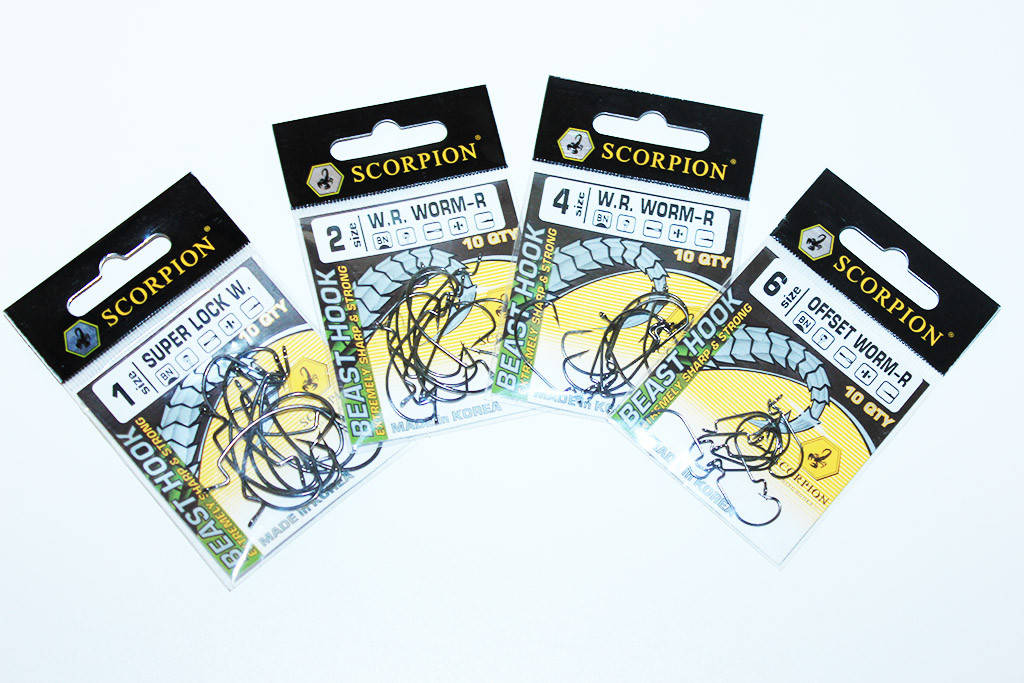 Крючки офсетные
Крючки офсетные