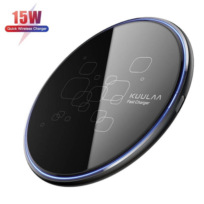 Беспроводная зарядка Fast Charger 15W с технологией Qi зарядное устройство для телефонов Samsung/iPhone/Apple
Беспроводная зарядка Fast Charger 15W с технологией Qi зарядное устройство для телефонов Samsung/iPhone/Apple