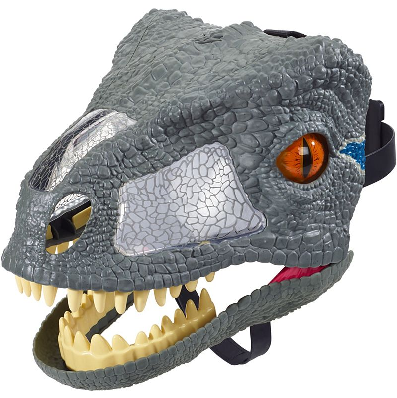 Маска Велоцираптор со звуком и движимой челюстью Jurassic World Mask Velociraptor Blue Mattel FMB74
Маска Велоцираптор со звуком и движимой челюстью Jurassic World Mask Velociraptor Blue Mattel FMB74