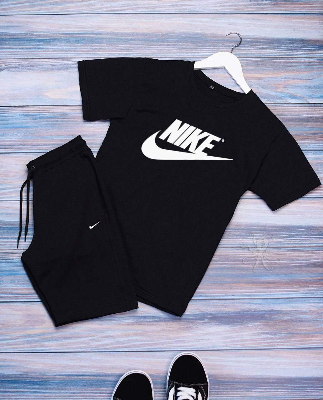 Летний костюм мужской Nike шорты черные и футболка черная , Молодежный спортивный комплект футболка шорты Wear, Черный
Летний костюм мужской Nike шорты черные и футболка черная , Молодежный спортивный комплект футболка шорты Wear, Черный