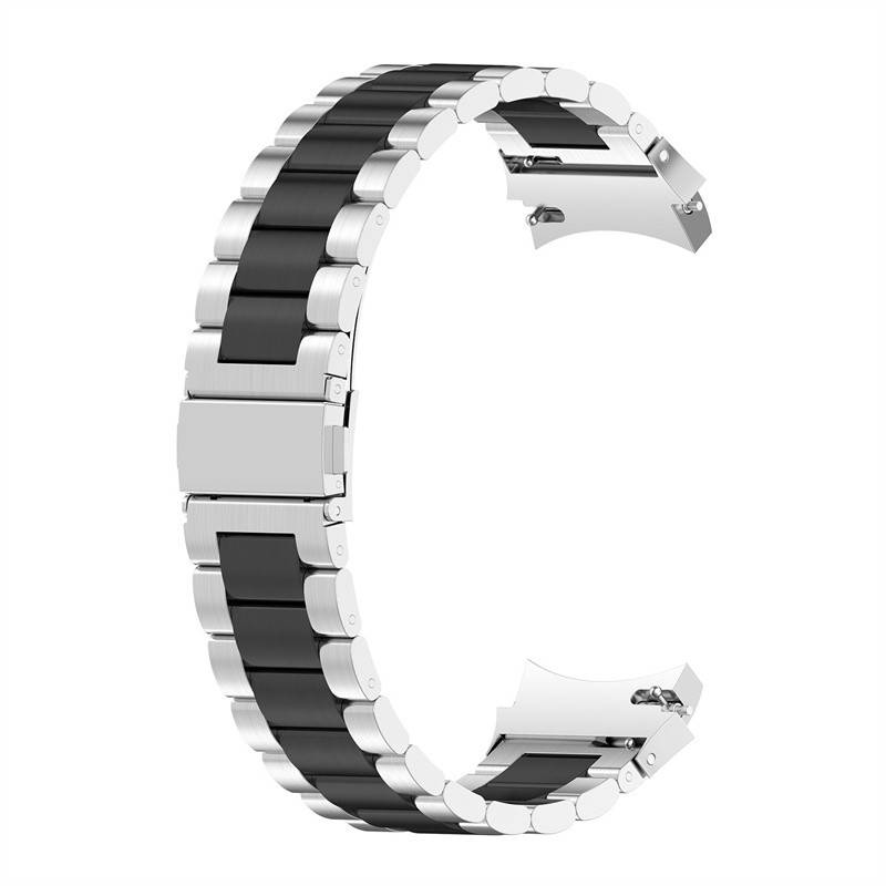 Браслет из нержавеющей стали для Samsung Galaxy Watch 4 40mm/Classic 42mm/44mm/Classic 46mm Серебро с черной полосой
Браслет из нержавеющей стали для Samsung Galaxy Watch 4 40mm/Classic 42mm/44mm/Classic 46mm Серебро с черной полосой
