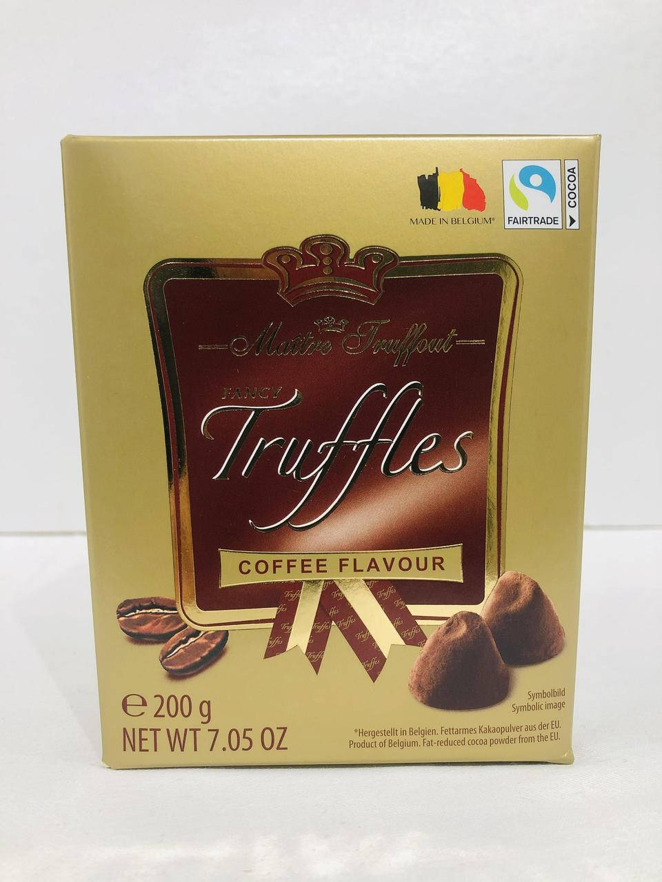 Цукерки Maitre Truffout Truffles Coffee 200гр 
Цукерки Maitre Truffout Truffles Coffee 200гр