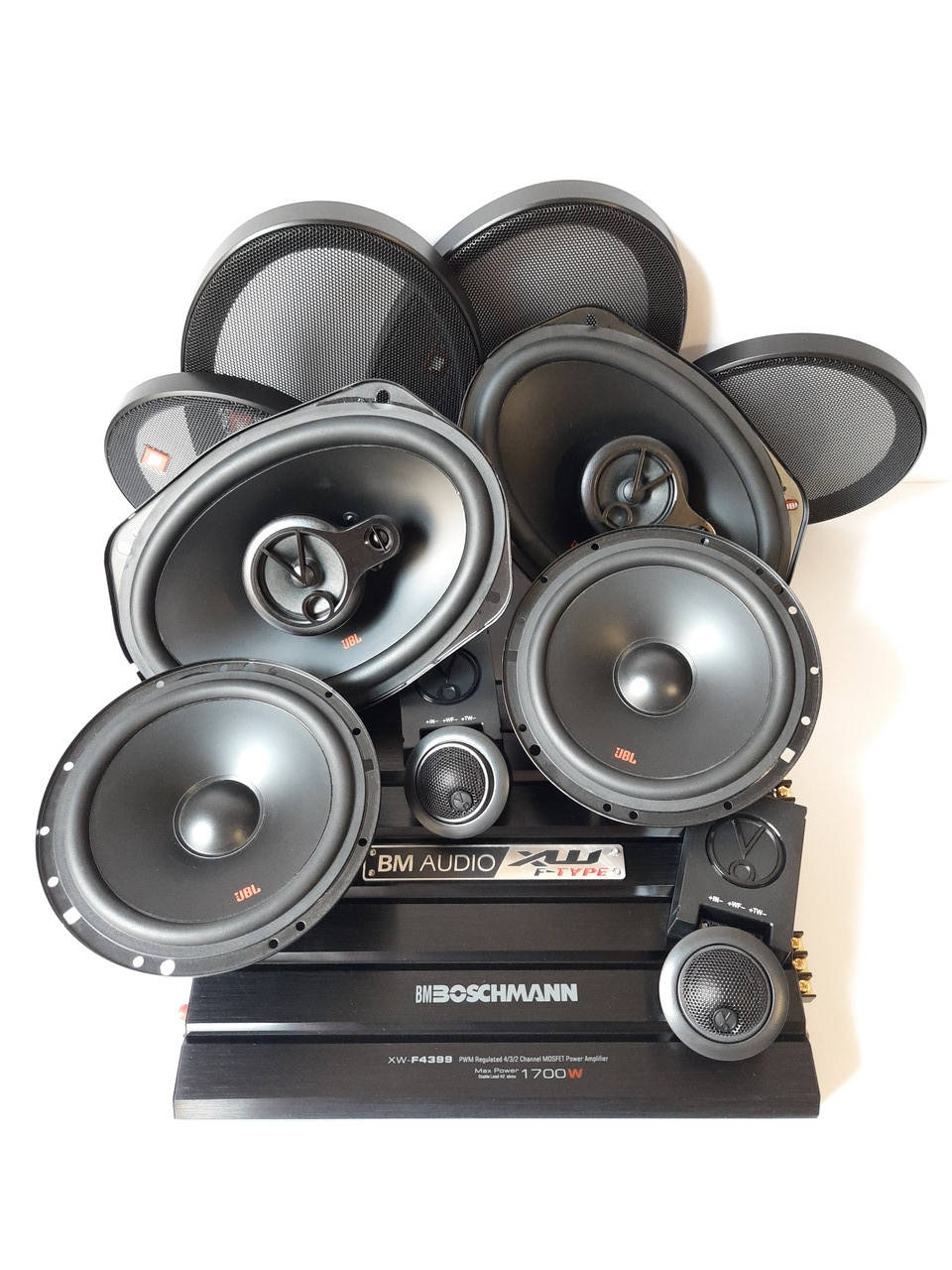 Набор автоакустики: Акустика JBL Stage2 604C+Овальная JBL Stage2 9634+усилитель Boschmann XW-F4399
Набор автоакустики: Акустика JBL Stage2 604C+Овальная JBL Stage2 9634+усилитель Boschmann XW-F4399