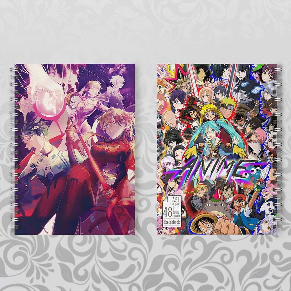 Скетчбук Аниме Evangelion
Скетчбук Аниме Evangelion