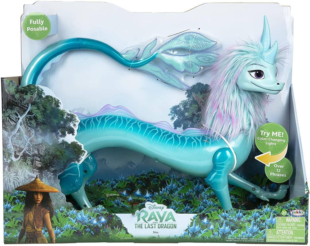 Светящийся Дракон Сису Райя с Звуковыми Эффектами Disney's Raya and the Last Dragon Sisu Jakks 214551 
Светящийся Дракон Сису Райя с Звуковыми Эффектами Disney's Raya and the Last Dragon Sisu Jakks 214551