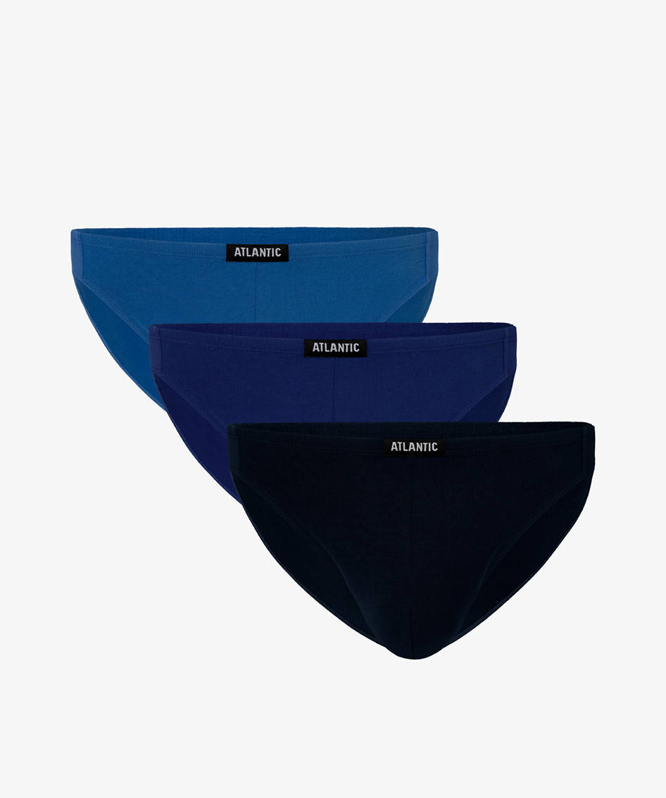 Набор 3 шт. Трусы мужские мини 3MP-119 Бирюзовый/Голубой/Темно-синий, Разные цвета 
Набор 3 шт. Трусы мужские мини 3MP-119 Бирюзовый/Голубой/Темно-синий, Разные цвета