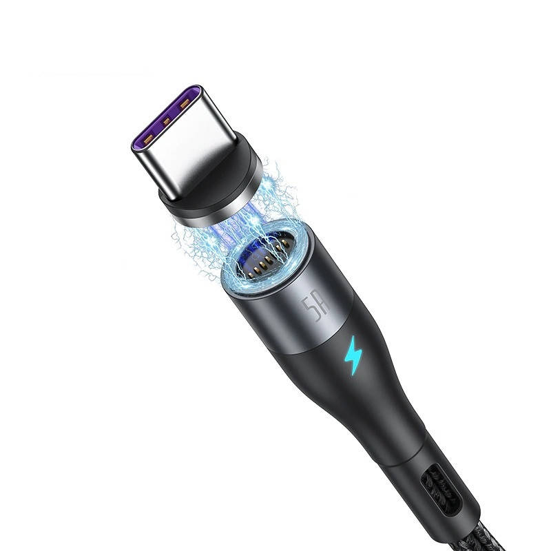 Кабель магнитный Тайп-С Baseus 5A 40W для быстрой зарядки Type-C Zinc Magnetic Safe Fast Charging Data Cable, Черный
Кабель магнитный Тайп-С Baseus 5A 40W для быстрой зарядки Type-C Zinc Magnetic Safe Fast Charging Data Cable, Черный