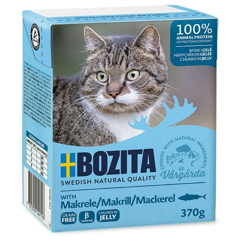 Bozita (Бозита) корм для котов кусочки в желе Скумбрия (370г) 
Bozita (Бозита) корм для котов кусочки в желе Скумбрия (370г)