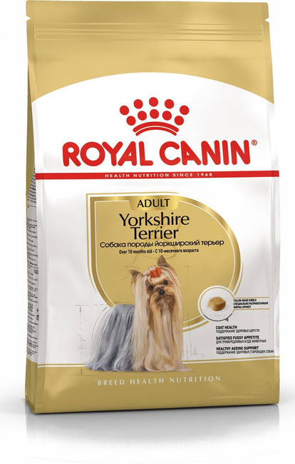 Сухой корм Royal Canin Yorkshire Terrier Adult 1,5 кг для собак породы Йоркширский терьер от 10 месяцев
Сухой корм Royal Canin Yorkshire Terrier Adult 1,5 кг для собак породы Йоркширский терьер от 10 месяцев