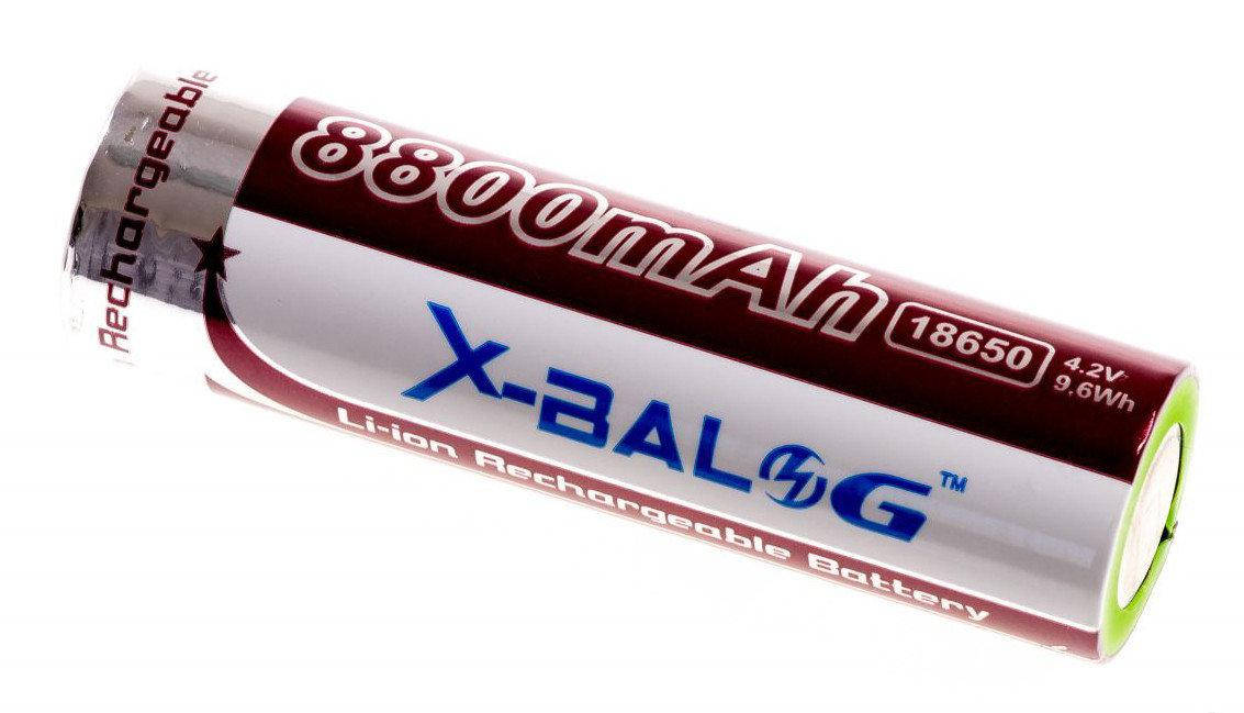 Аккумулятор 18650 X-Balog 8800 mAh
Аккумулятор 18650 X-Balog 8800 mAh