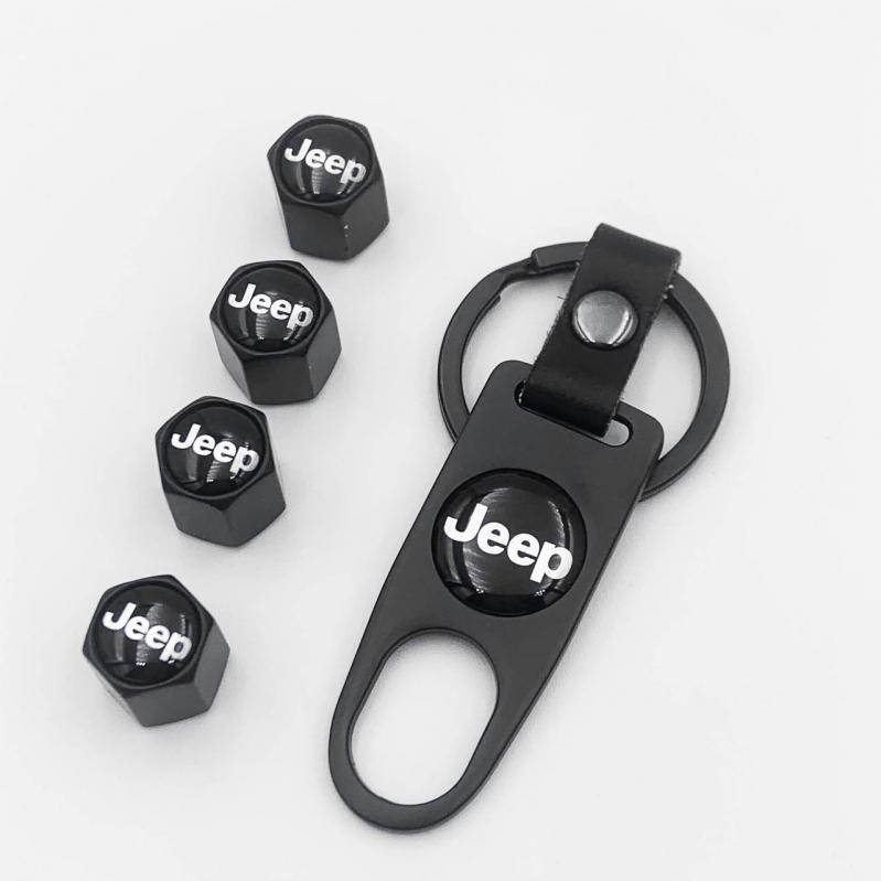 Колпачки на ниппель металлические с логотипом автомобиля JEEP + брелок в подарок! Цвет черный
Колпачки на ниппель металлические с логотипом автомобиля JEEP + брелок в подарок! Цвет черный