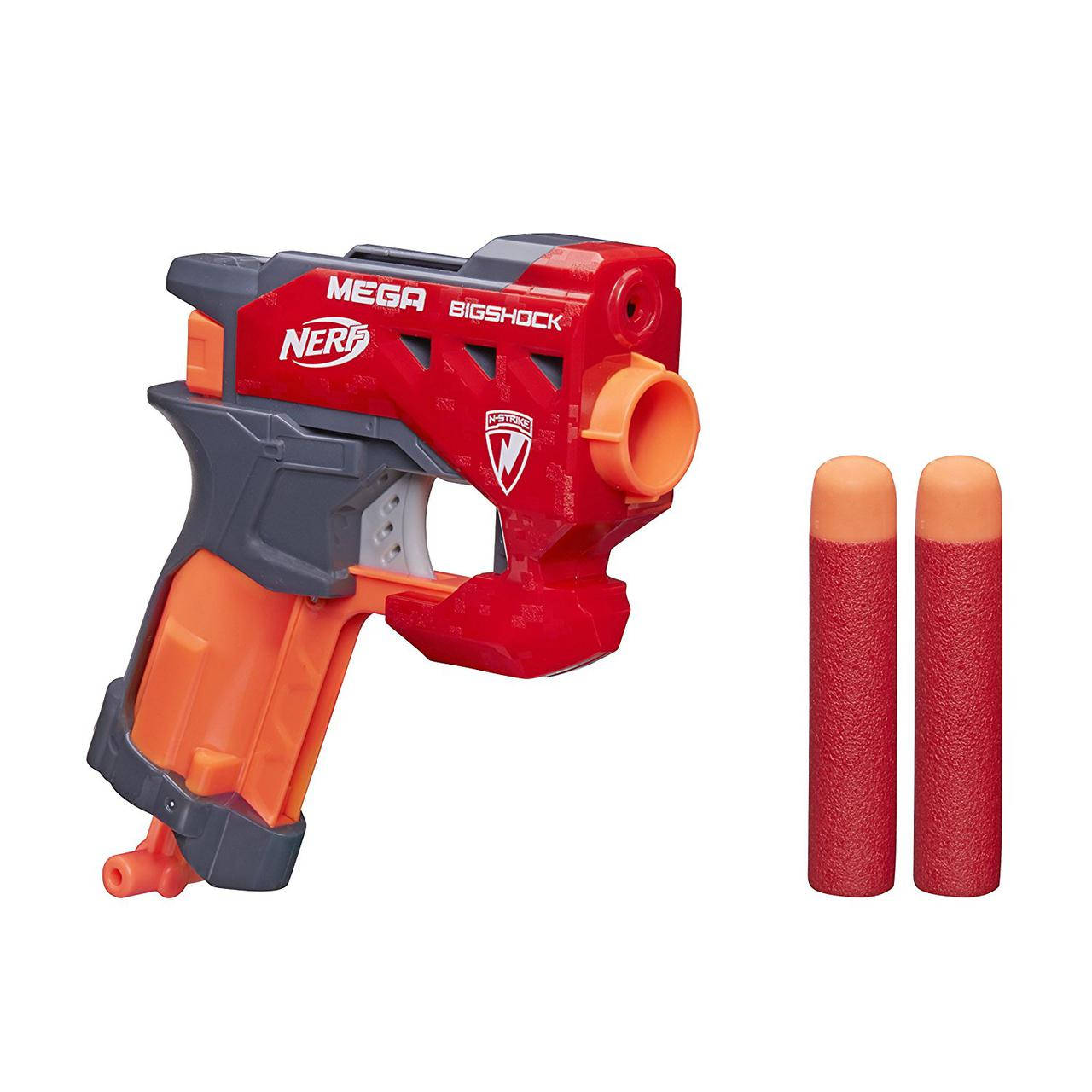 Пистолет Нерф Бигшок с большими стрелами - Bigshock, N-Strike Mega, Nerf, Hasbro, Оранжевый
Пистолет Нерф Бигшок с большими стрелами - Bigshock, N-Strike Mega, Nerf, Hasbro, Оранжевый