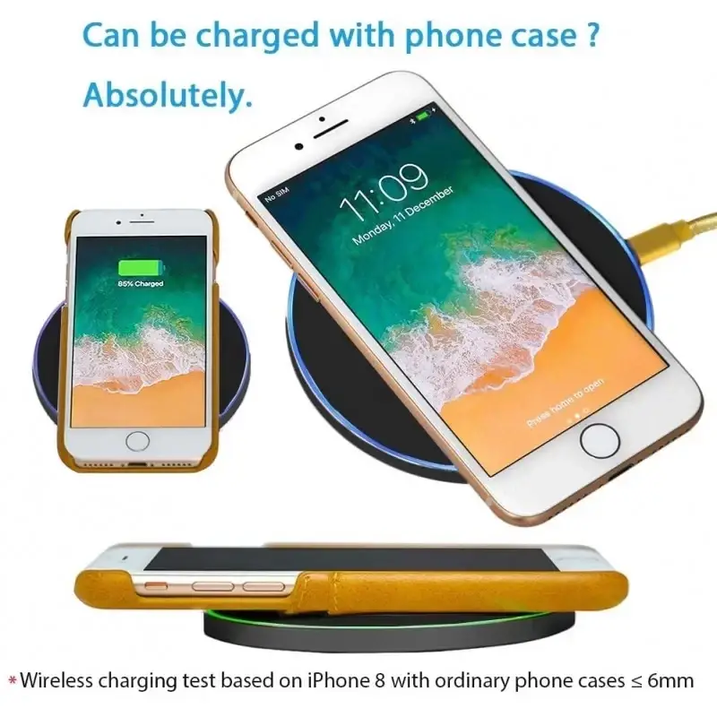 Бездротовий зарядний пристрій Wireless sharger для смартфонів який підтримує стандарт Qi Для умных часов, Черный
Бездротовий зарядний пристрій Wireless sharger для смартфонів який підтримує стандарт Qi Для умных часов, Черный