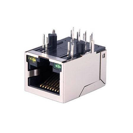 РОЗЕТКА RJ45 8P8C + Y/G LED 12 PIN с двойной индикацией, экранированная; Желтый / Зеленый
РОЗЕТКА RJ45 8P8C + Y/G LED 12 PIN с двойной индикацией, экранированная; Желтый / Зеленый