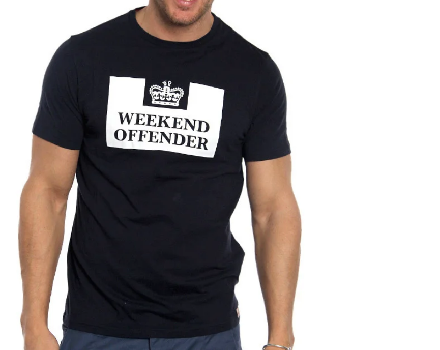 Мужская Футболка Weekend Offender черная хлопок Одежда футбольных фанов Викенд Оффендер Хулиганский бренд
Мужская Футболка Weekend Offender черная хлопок Одежда футбольных фанов Викенд Оффендер Хулиганский бренд