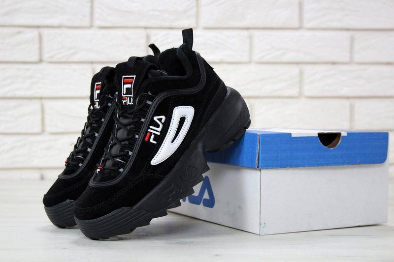 Кроссовки унисекс замшевые Fila Disruptor 2 Black "Черные" фила р. 36 - 39, 41 - 44, Черный
Кроссовки унисекс замшевые Fila Disruptor 2 Black "Черные" фила р. 36 - 39, 41 - 44, Черный