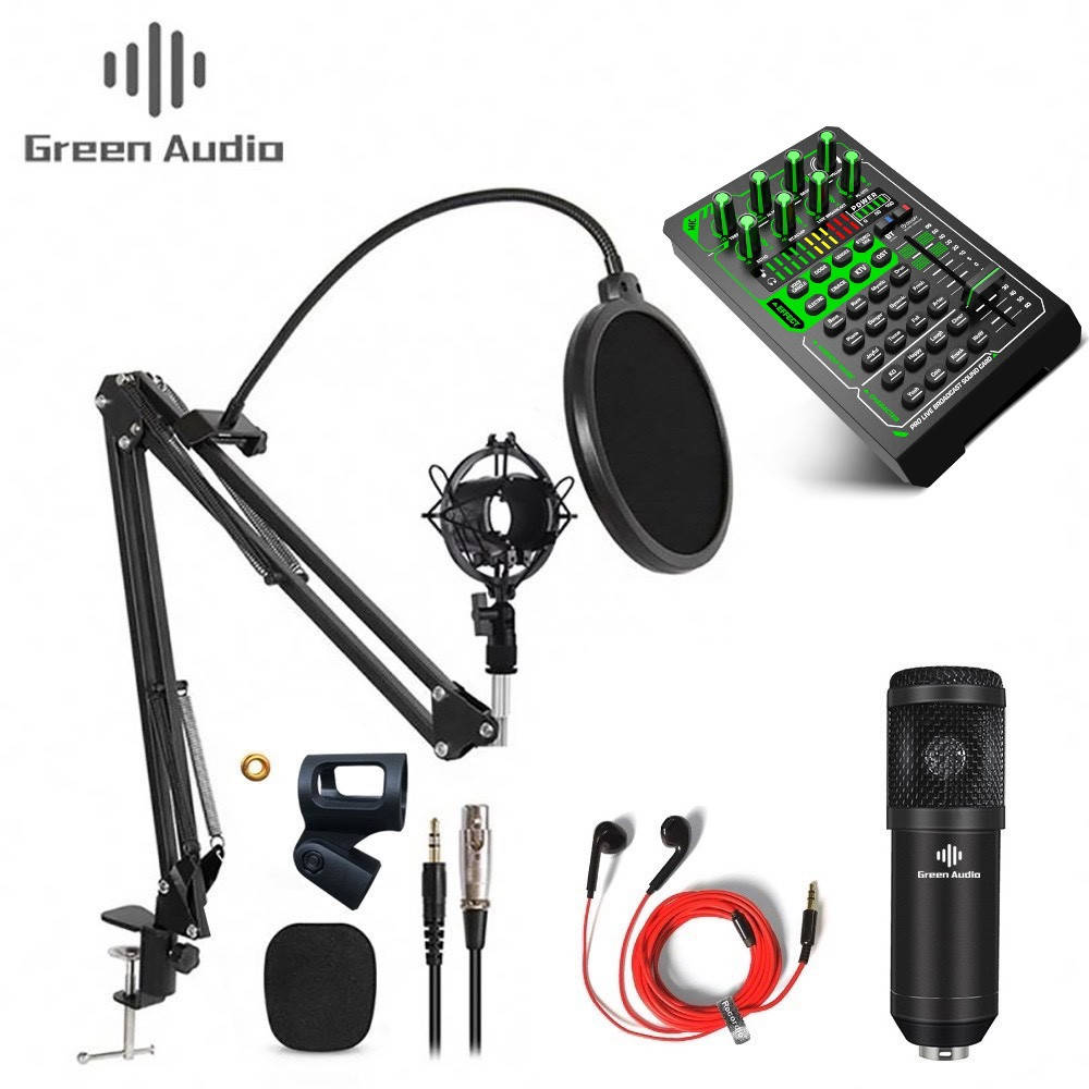 Микрофон Студийный Green Audio BM-800 со Звуковой Картой H11 Стойкой , Ветрозащитой , Наушниками
Микрофон Студийный Green Audio BM-800 со Звуковой Картой H11 Стойкой , Ветрозащитой , Наушниками