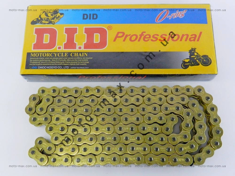 Цепь ходовая Мото 520-120 сальниковая (DID)
Цепь ходовая Мото 520-120 сальниковая (DID)