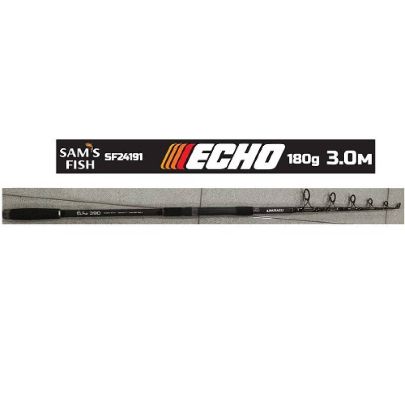 Спиннинг карповый телескопический Sams Fish Echo SF-24191-3-9 3.9 м 180 г, Разные цвета
Спиннинг карповый телескопический Sams Fish Echo SF-24191-3-9 3.9 м 180 г, Разные цвета