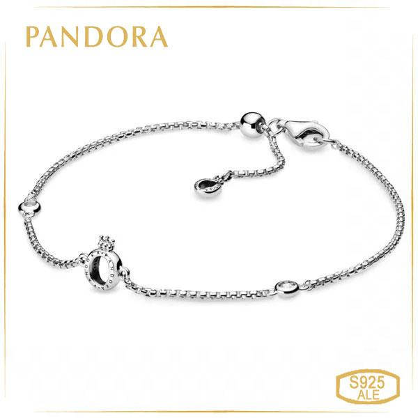 Пандора Браслет «Корона О» на цепочке (20 см) Pandora 598276CZ-20 
Пандора Браслет «Корона О» на цепочке (20 см) Pandora 598276CZ-20
