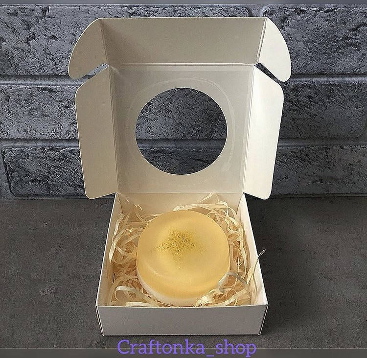 Коробка подарочная картонная БЕЛАЯ с окошком для мыла, макаронс. 10*10*3,5 см. Упаковка., Белый
Коробка подарочная картонная БЕЛАЯ с окошком для мыла, макаронс. 10*10*3,5 см. Упаковка., Белый