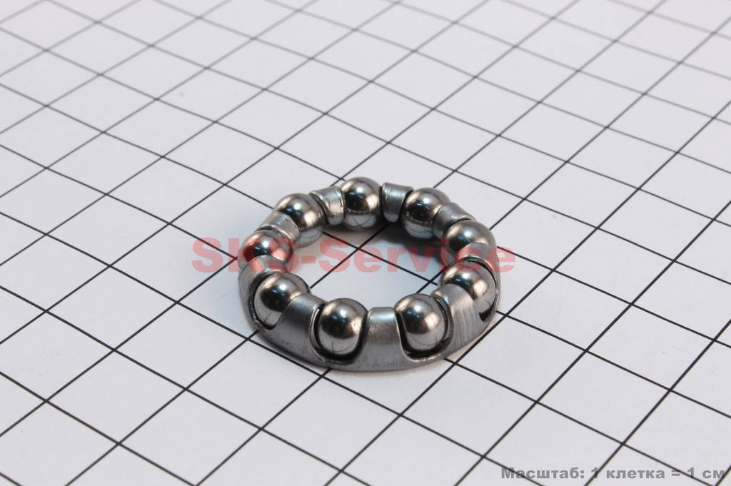 Подшипник на МТВ каретки Ø6,35х9 шариков
Подшипник на МТВ каретки Ø6,35х9 шариков