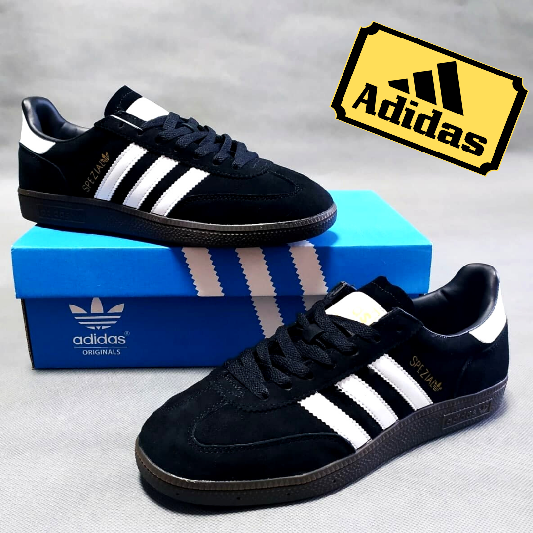 Кроссовки (кеды мужские) мужские черные Adidas Originals Spezial (44-45 размеры), Черно-белый
Кроссовки (кеды мужские) мужские черные Adidas Originals Spezial (44-45 размеры), Черно-белый