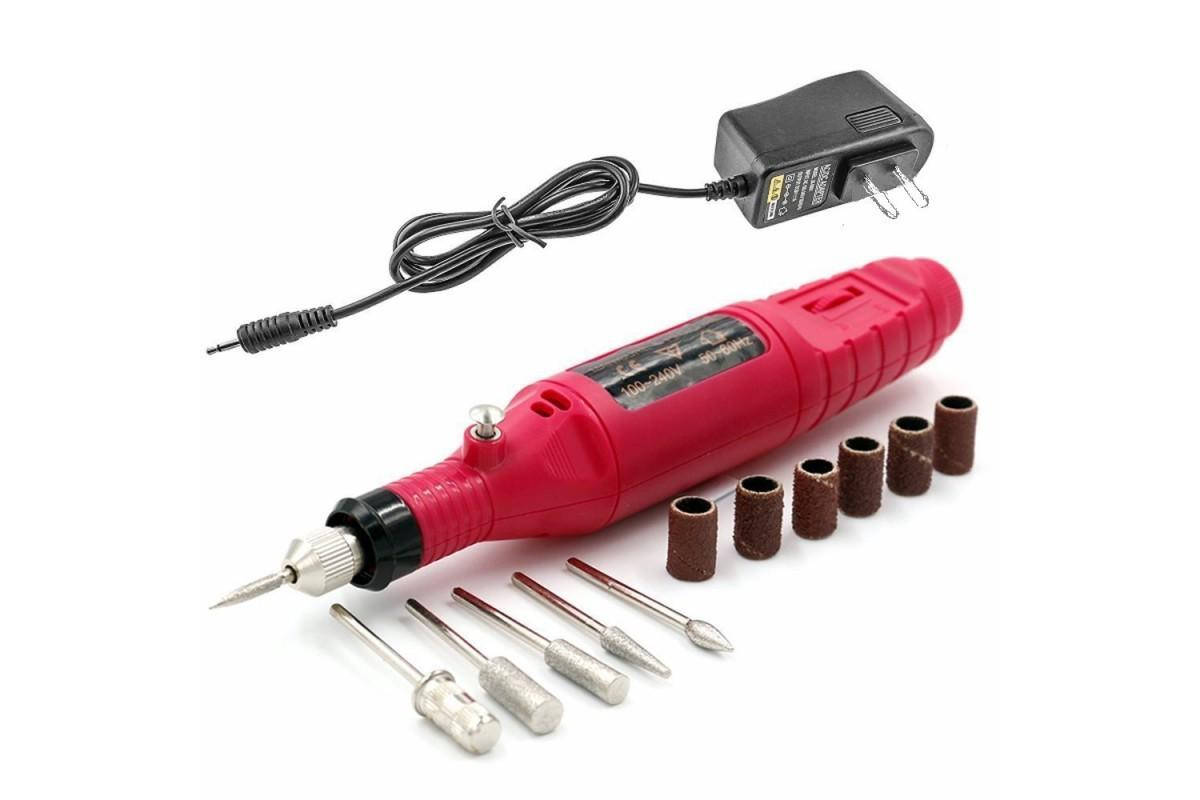 Фрезерная ручка для маникюра Sewa с блоком питания (переносная) Цвет случайный 
Фрезерная ручка для маникюра Sewa с блоком питания (переносная) Цвет случайный