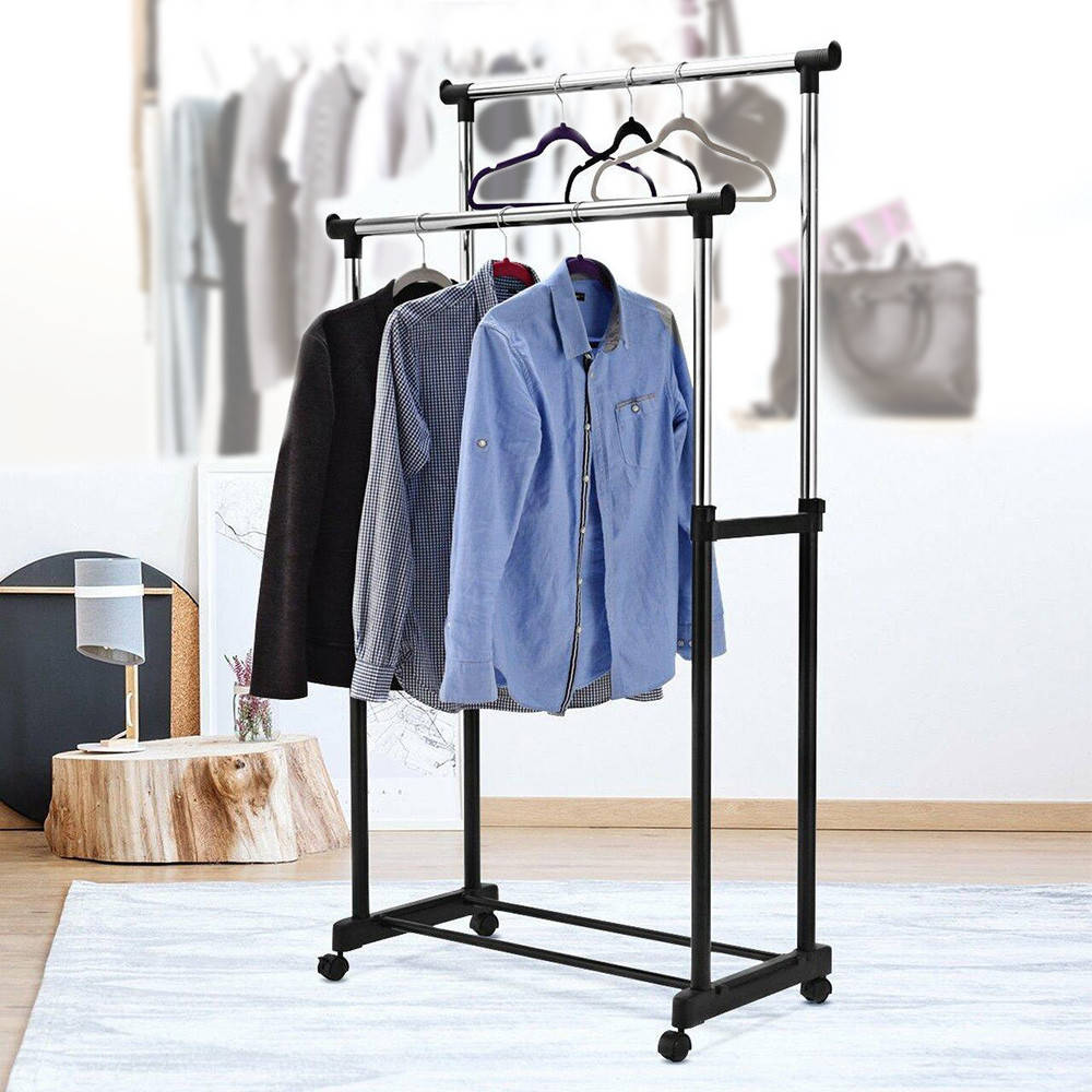 Телескопическая стойка вешалка для одежды Double Pole WJF 001 Small 130x65x32 / Напольная вешалка (777)
Телескопическая стойка вешалка для одежды Double Pole WJF 001 Small 130x65x32 / Напольная вешалка (777)