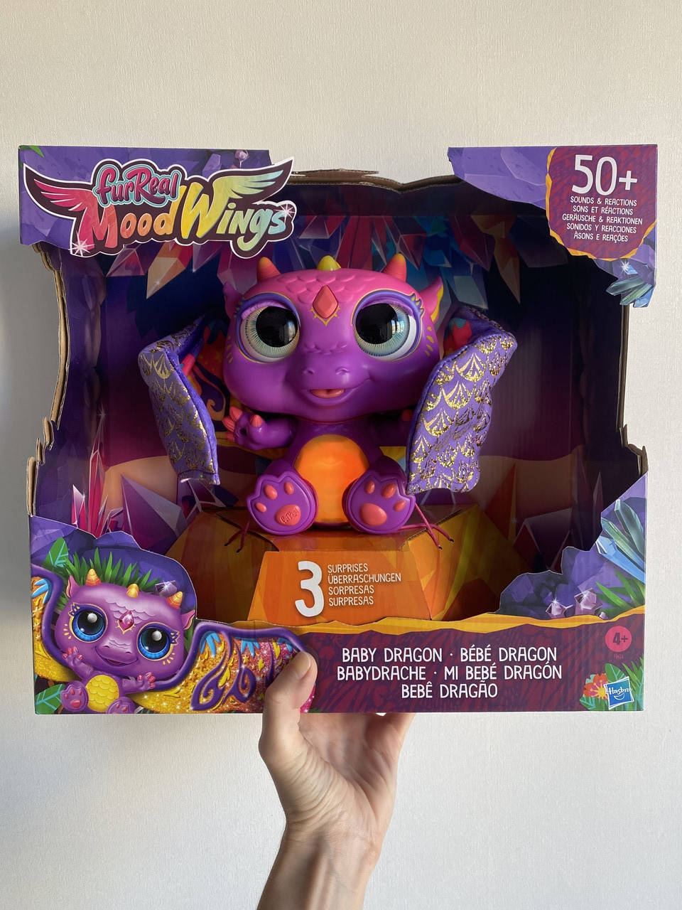 Интерактивный Малыш Дракон фурриал хасбро furReal Moodwings Baby Dragon
Интерактивный Малыш Дракон фурриал хасбро furReal Moodwings Baby Dragon