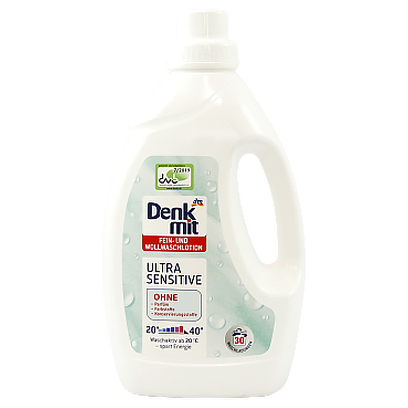 Гель для прання Денк Міт для чутливих речей Denk Mit ultra sensitive ohne 30р 1,5L 8шт/ящ (Код : 00-00010524)
Гель для прання Денк Міт для чутливих речей Denk Mit ultra sensitive ohne 30р 1,5L 8шт/ящ (Код : 00-00010524)