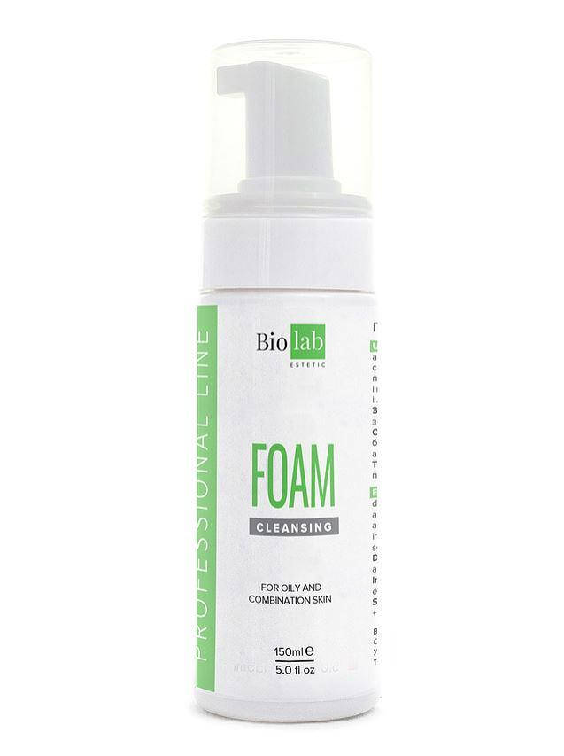 Пенка для очищения жирной и комбинированной кожи - Cleansing Foam For Oily and Combination Skin, 150 мл
Пенка для очищения жирной и комбинированной кожи - Cleansing Foam For Oily and Combination Skin, 150 мл