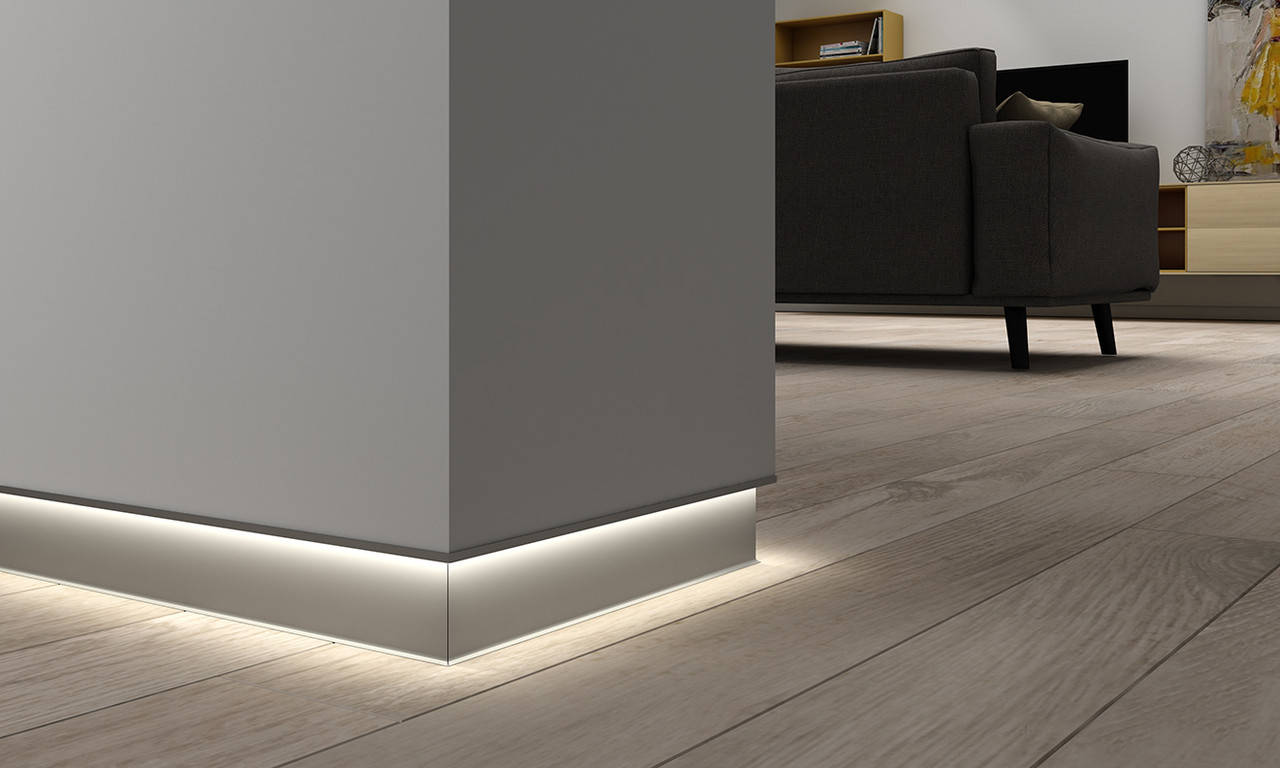 Напольный алюминиевый плинтус с LED подсветкой Braz Line анодированный 61.5x2700 мм BL3002L, Серый
Напольный алюминиевый плинтус с LED подсветкой Braz Line анодированный 61.5x2700 мм BL3002L, Серый