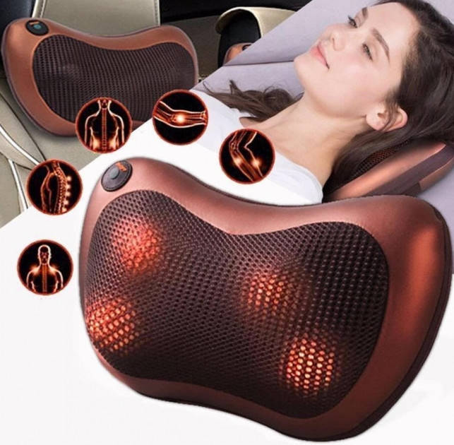 Массажная роликовая подушка для массажа спины шеи и всего тела Massage Pillowс инфракрасным подогревом APL
Массажная роликовая подушка для массажа спины шеи и всего тела Massage Pillowс инфракрасным подогревом APL