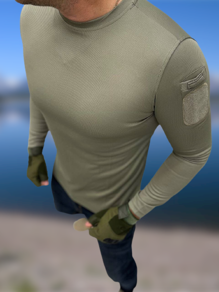 Тактическа футболка с длинным рукавом, ВСУ убакс, с шевронами, CoolMax (M , L, XL), Оливковый
Тактическа футболка с длинным рукавом, ВСУ убакс, с шевронами, CoolMax (M , L, XL), Оливковый