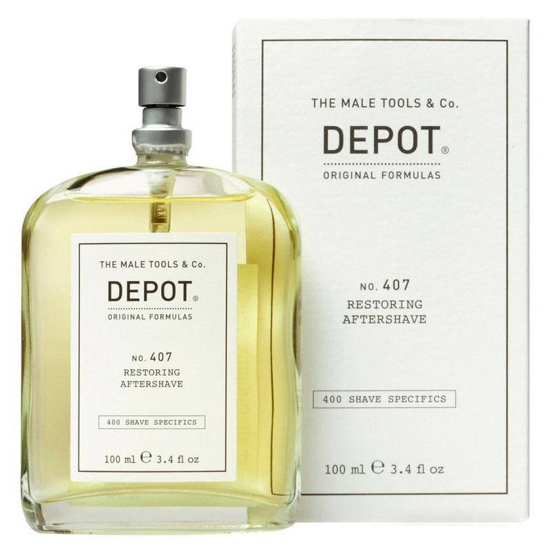 Восстанавливающий и освежающий лосьон после бритья Depot 407 Shave Specifics Restoring Aftershave 100ml
Восстанавливающий и освежающий лосьон после бритья Depot 407 Shave Specifics Restoring Aftershave 100ml