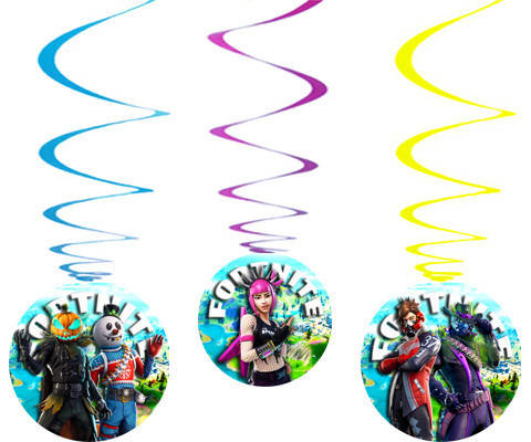 Гирлянды-подвески "Фортнайт" (6 шт) (спиральки бумажные Редкие малотиражные) -
Гирлянды-подвески "Фортнайт" (6 шт) (спиральки бумажные Редкие малотиражные) -