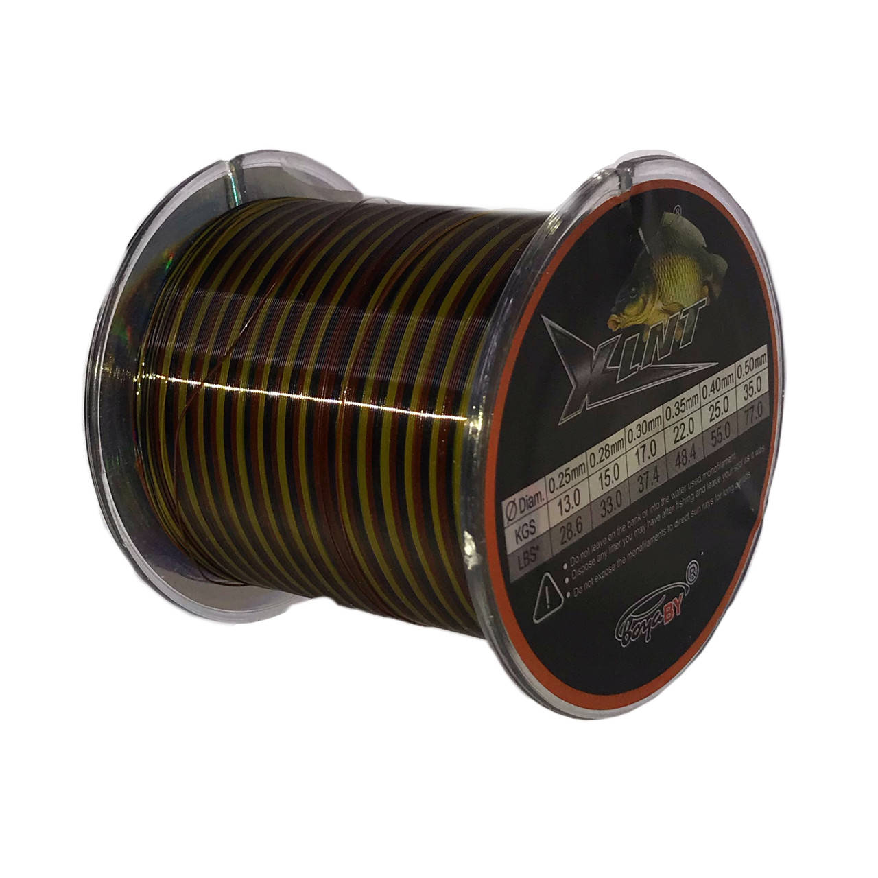 Леска карповая Xlnt Carp 300м 0.40мм рыболовная Boya BY разрывная нагрузка 25кг, Коричневый
Леска карповая Xlnt Carp 300м 0.40мм рыболовная Boya BY разрывная нагрузка 25кг, Коричневый