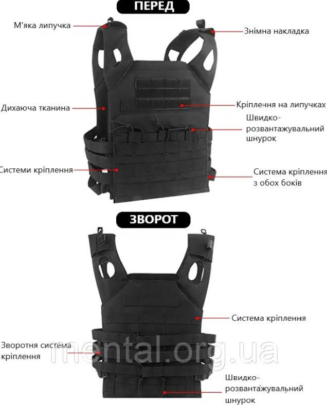 Плитоноска без подсумков, чохол для плиты, тактический военный бронежилет черный Plate Carrier Black
Плитоноска без подсумков, чохол для плиты, тактический военный бронежилет черный Plate Carrier Black