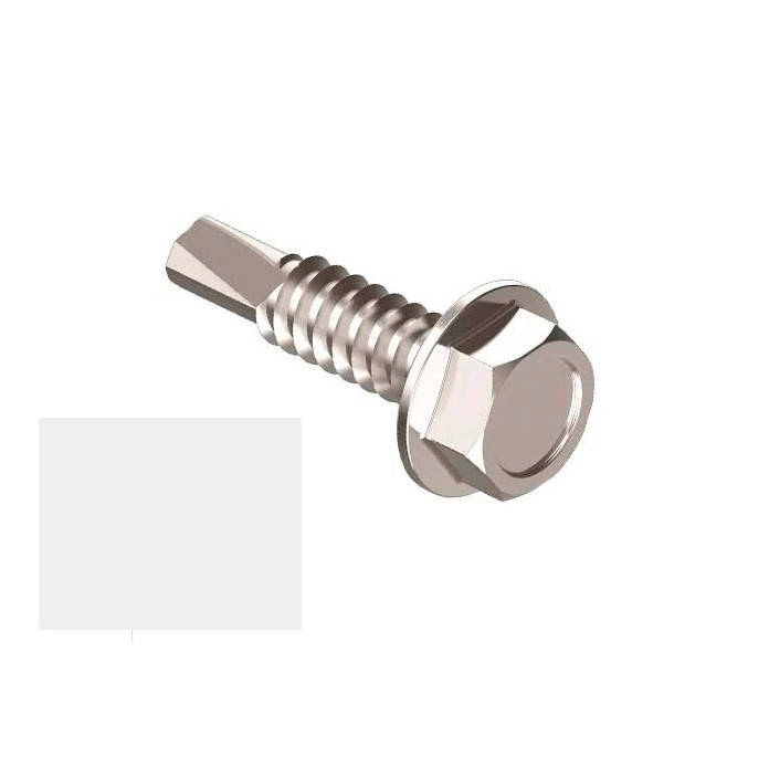 Tex-HF Винт 4,8х35 RAL9010 д/дер белый. Винт самосверлящий (TEX) + шайба EPDM, окрашенный RAL (для дерева)
Tex-HF Винт 4,8х35 RAL9010 д/дер белый. Винт самосверлящий (TEX) + шайба EPDM, окрашенный RAL (для дерева)