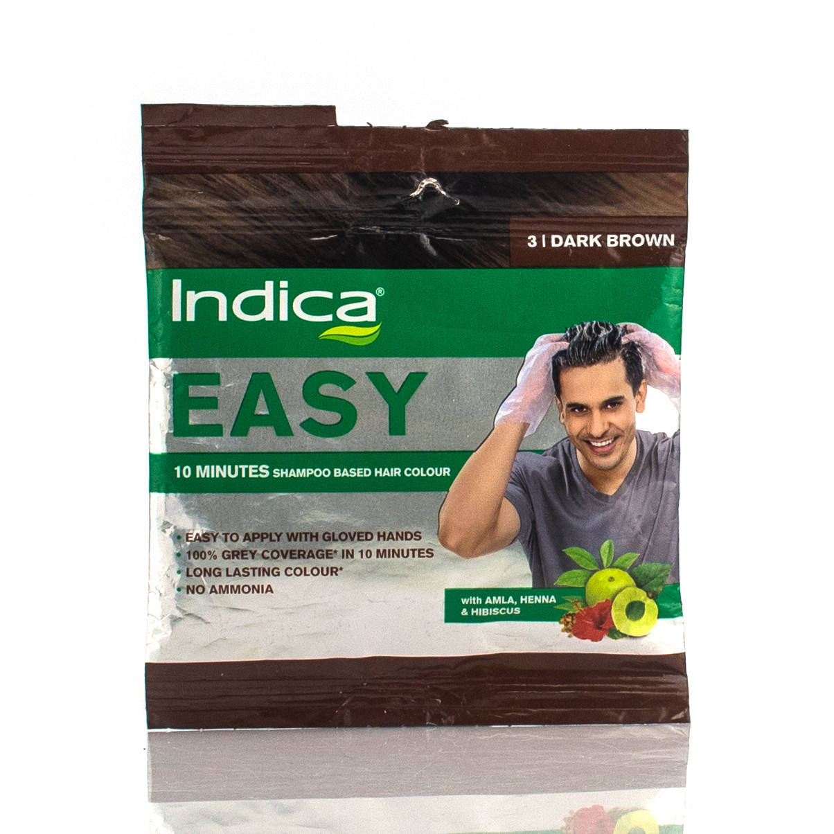 Натуральная Краска для волос 10- минутка, Индика / Indica easy hair color, Dark Brown 3/ 25 мл
Натуральная Краска для волос 10- минутка, Индика / Indica easy hair color, Dark Brown 3/ 25 мл