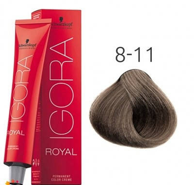 Краска для волос Schwarzkopf Professional Igora Royal 60 мл 8-11 Светлый русый сандрэ экстра
Краска для волос Schwarzkopf Professional Igora Royal 60 мл 8-11 Светлый русый сандрэ экстра